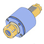 VDI50 SPUR-MT CMPENSATING TAPPING HEAD ER25 L=123 mm